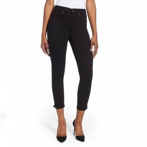 Good American Women's Black Skinny Jeans